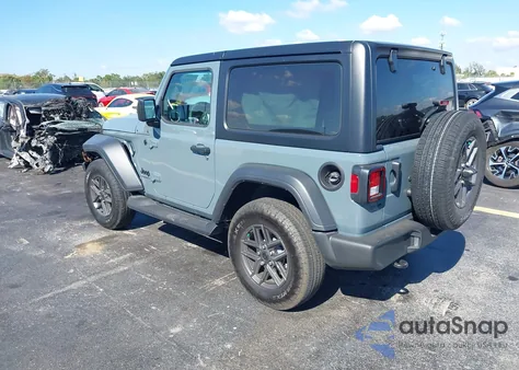 2025 Jeep Wrangler 2-Door Sport S 4X4 from USA, damaged, VIN 1C4PJXAN5SW519639